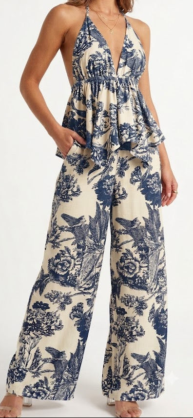 CONJUNTO ESTAMPADO FLORAL