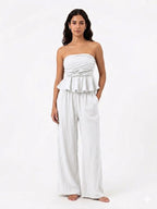 CONJUNTO BANDEAU CON VOLANTES