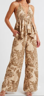 CONJUNTO ESTAMPADO FLORAL