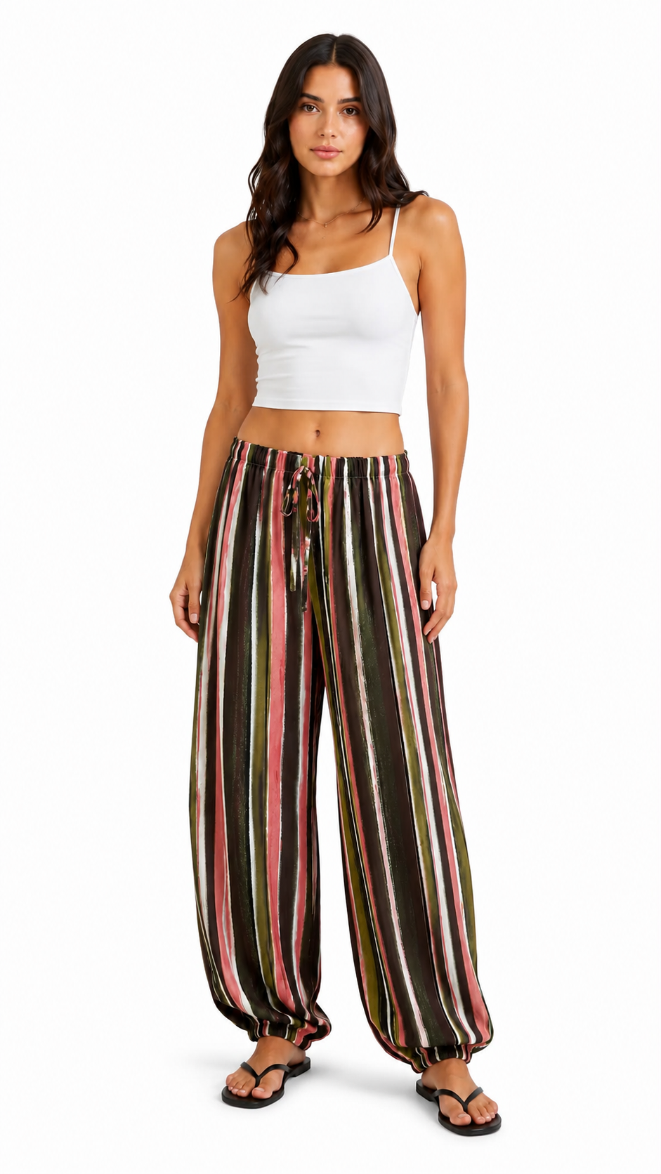 PANTALÓN RAYAS MULTICOLOR