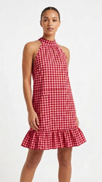 VESTIDO CORTO VICHY