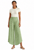 PANTALÓN PALAZZO CUADROS VICHY