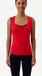 BLUSA LICRADA SIN MANGAS