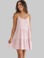 VESTIDO CORTO CUELLO REDONDO