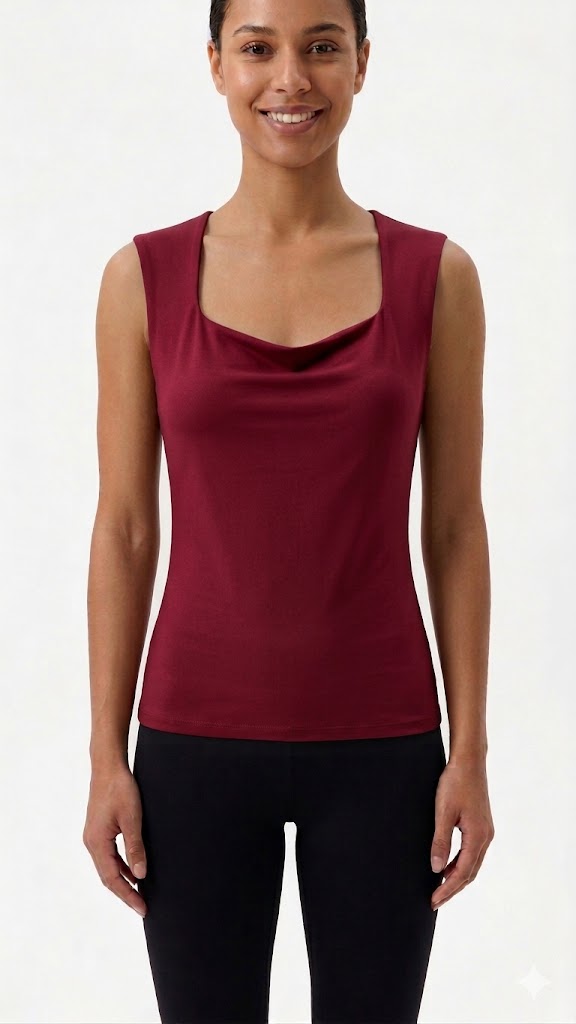 BLUSA LICRADA SIN MANGAS