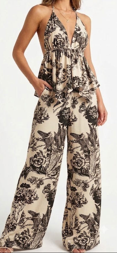 CONJUNTO ESTAMPADO FLORAL