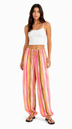 PANTALÓN RAYAS MULTICOLOR