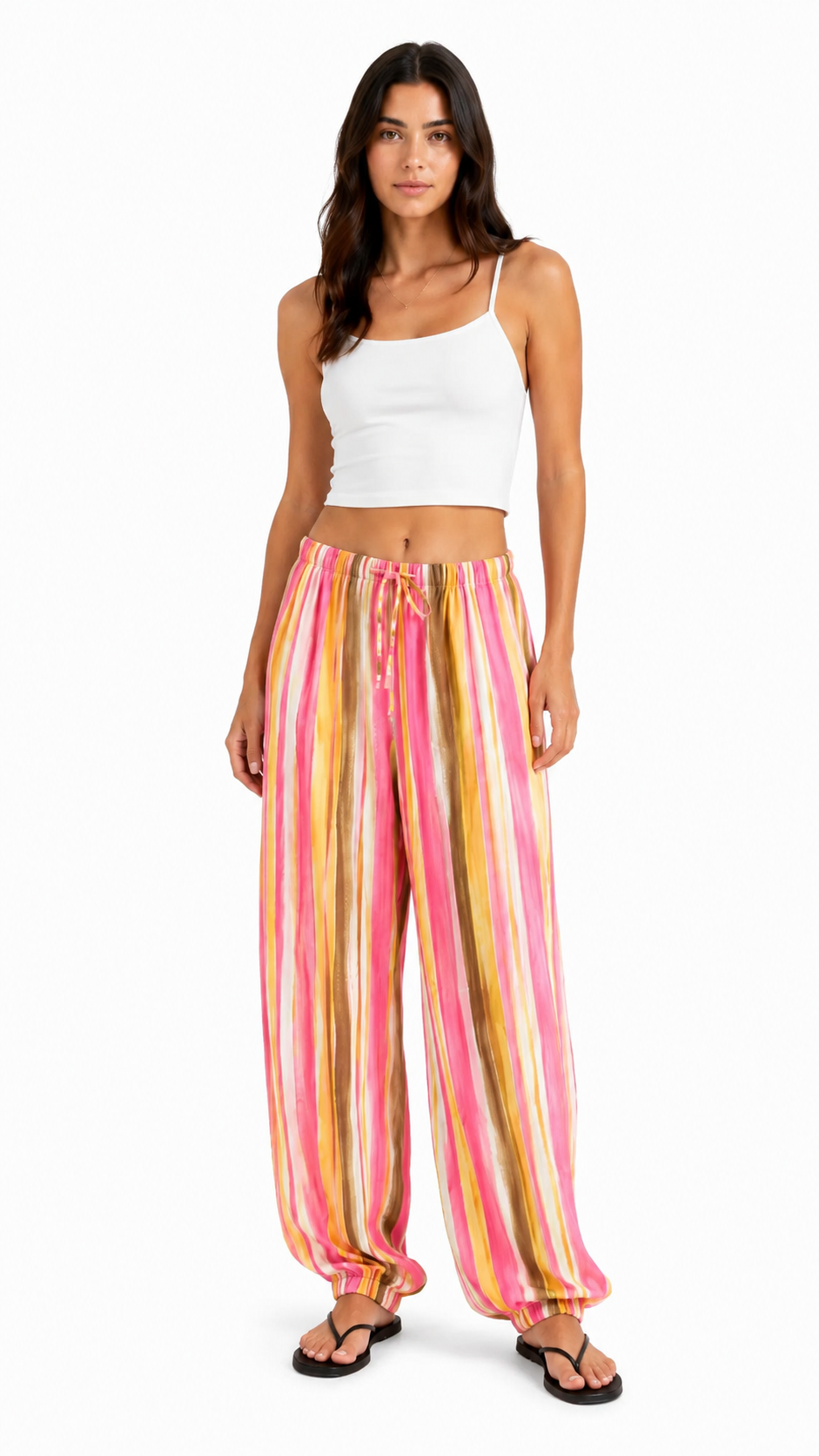 PANTALÓN RAYAS MULTICOLOR