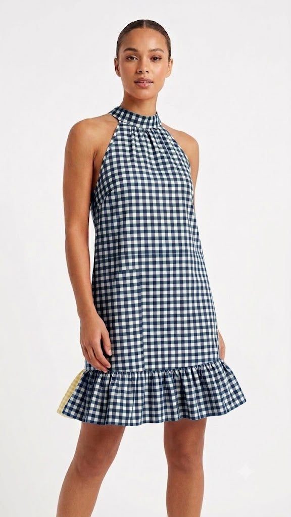 VESTIDO CORTO VICHY