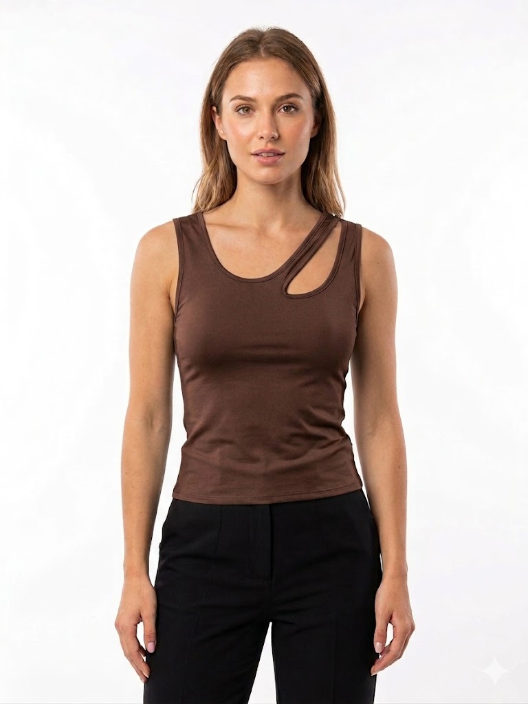 BLUSA LICRADA CON DETALLE