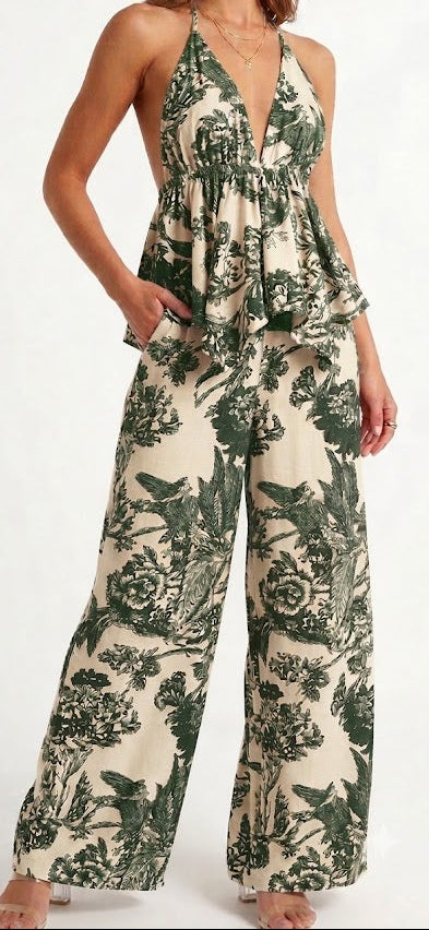 CONJUNTO ESTAMPADO FLORAL