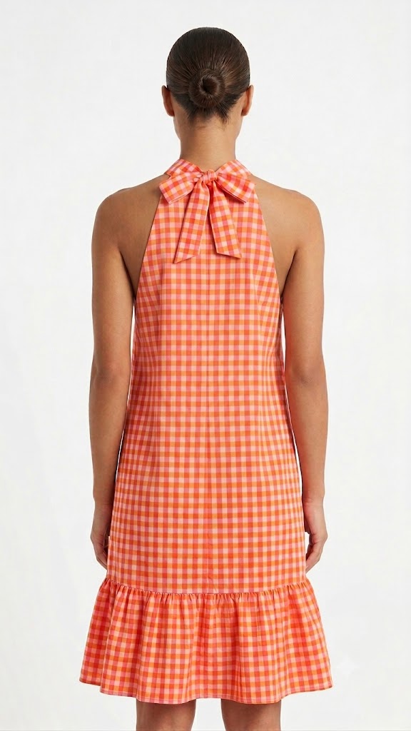 VESTIDO CORTO VICHY