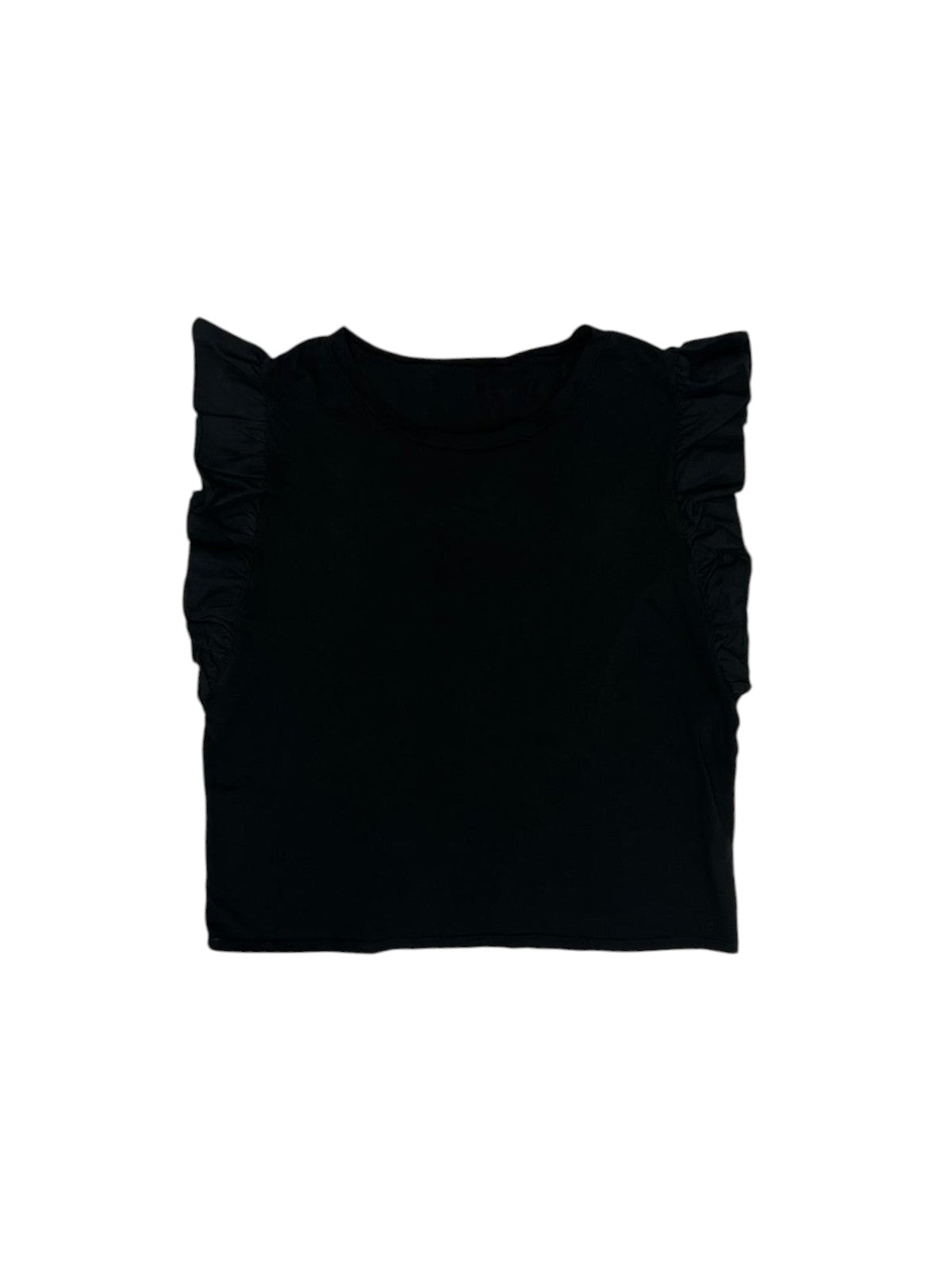 BLUSA BÁSICA CON DETALLE EN MANGA