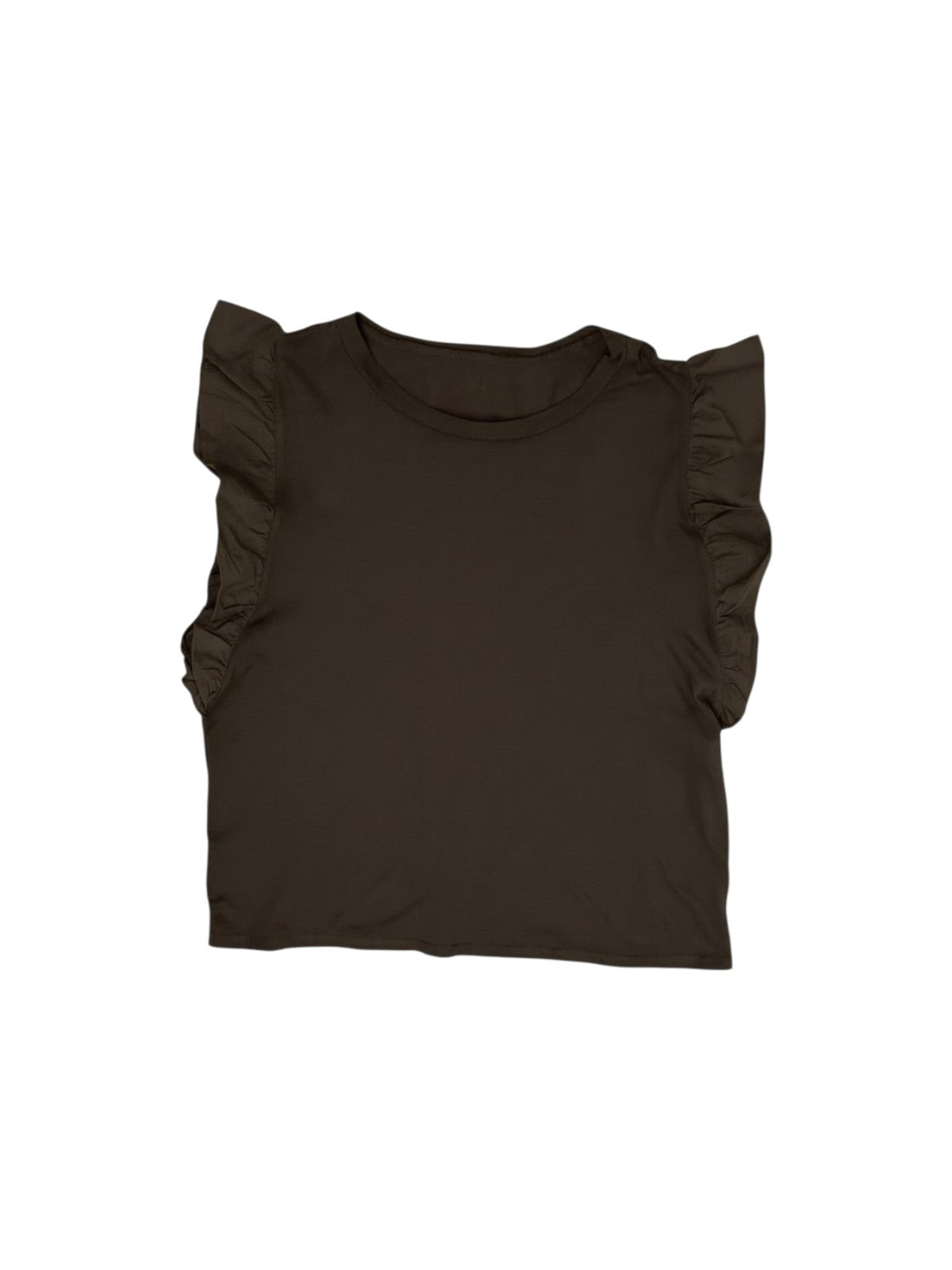 BLUSA BÁSICA CON DETALLE EN MANGA