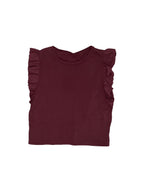 BLUSA BÁSICA CON DETALLE EN MANGA