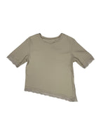 BLUSA SIMÉTRICA CON ENCAJE