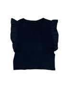 BLUSA BÁSICA CON DETALLE EN MANGA