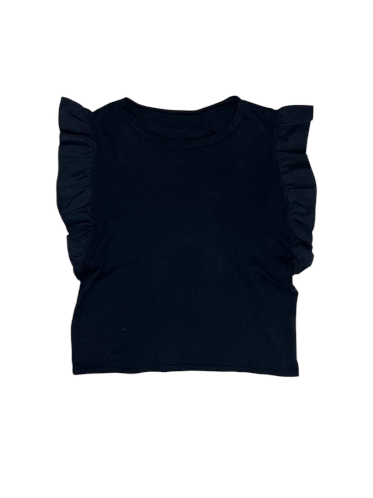 BLUSA BÁSICA CON DETALLE EN MANGA