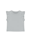 BLUSA BÁSICA CON DETALLE EN MANGA