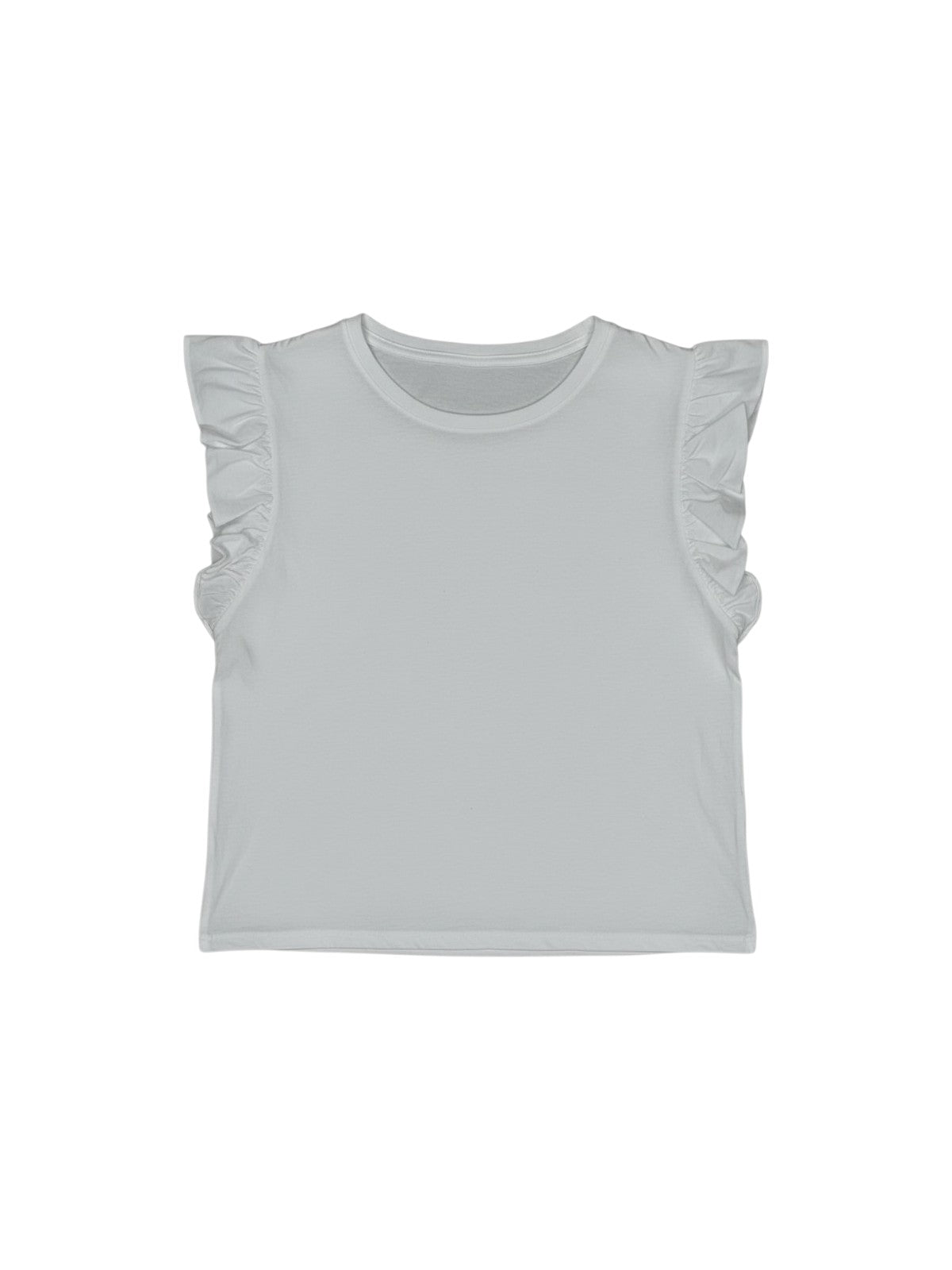 BLUSA BÁSICA CON DETALLE EN MANGA