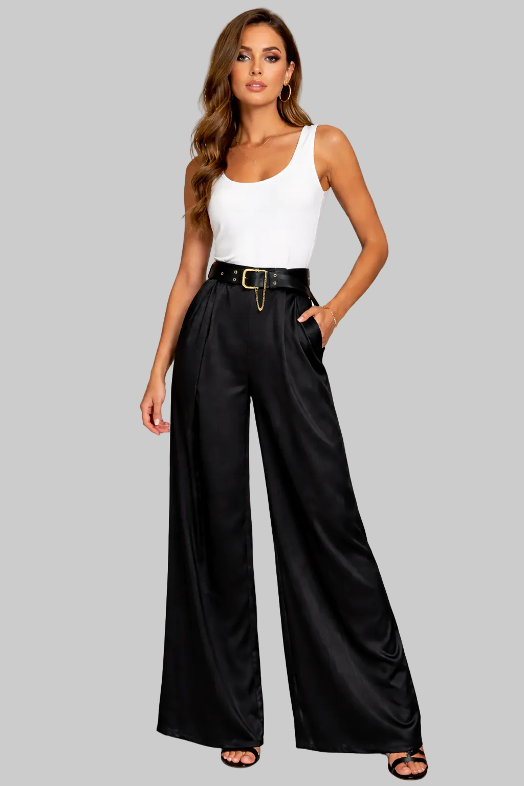 MONO ELEGANTE CON CINTURÓN