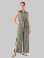 CONJUNTO BLUSA ANUDADA