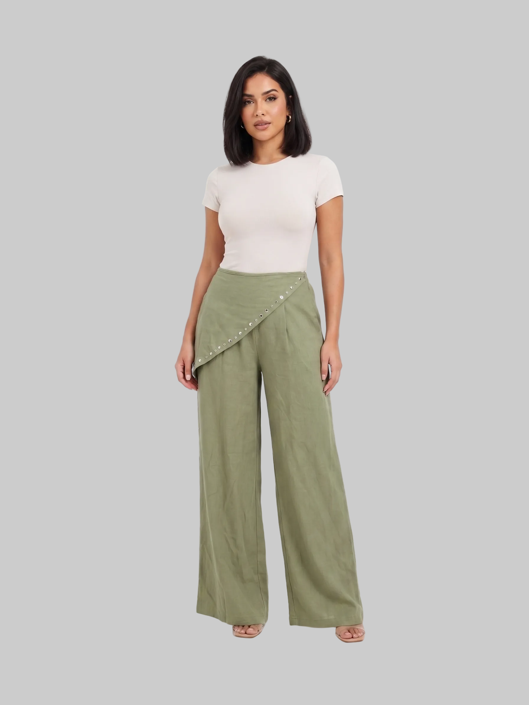 PANTALÓN CON PIEZA ASIMÉTRICA MULTIFUNCIONAL