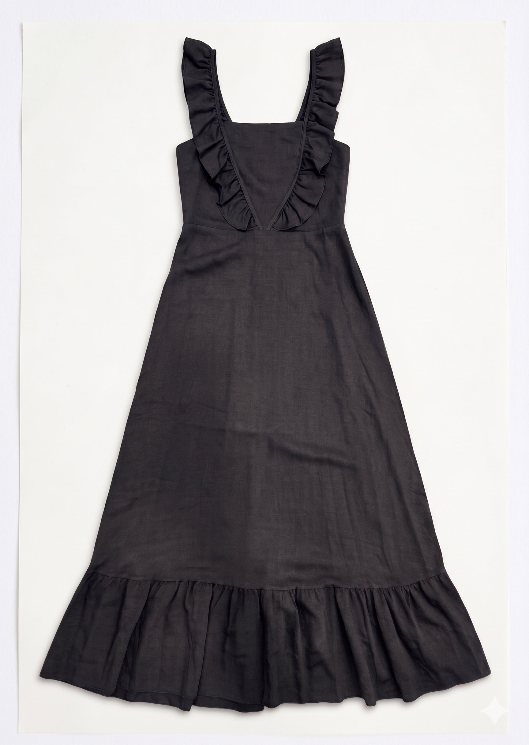 VESTIDO CON VOLANTES
