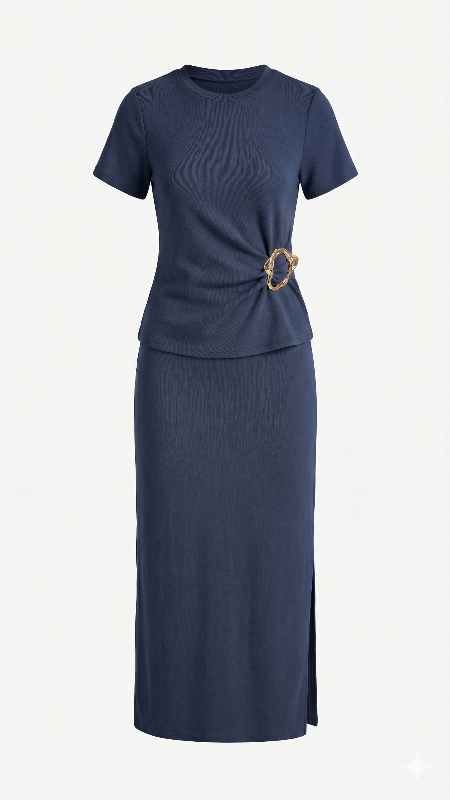 CONJUNTO MIDI CON DETALLE DE HEBILLA