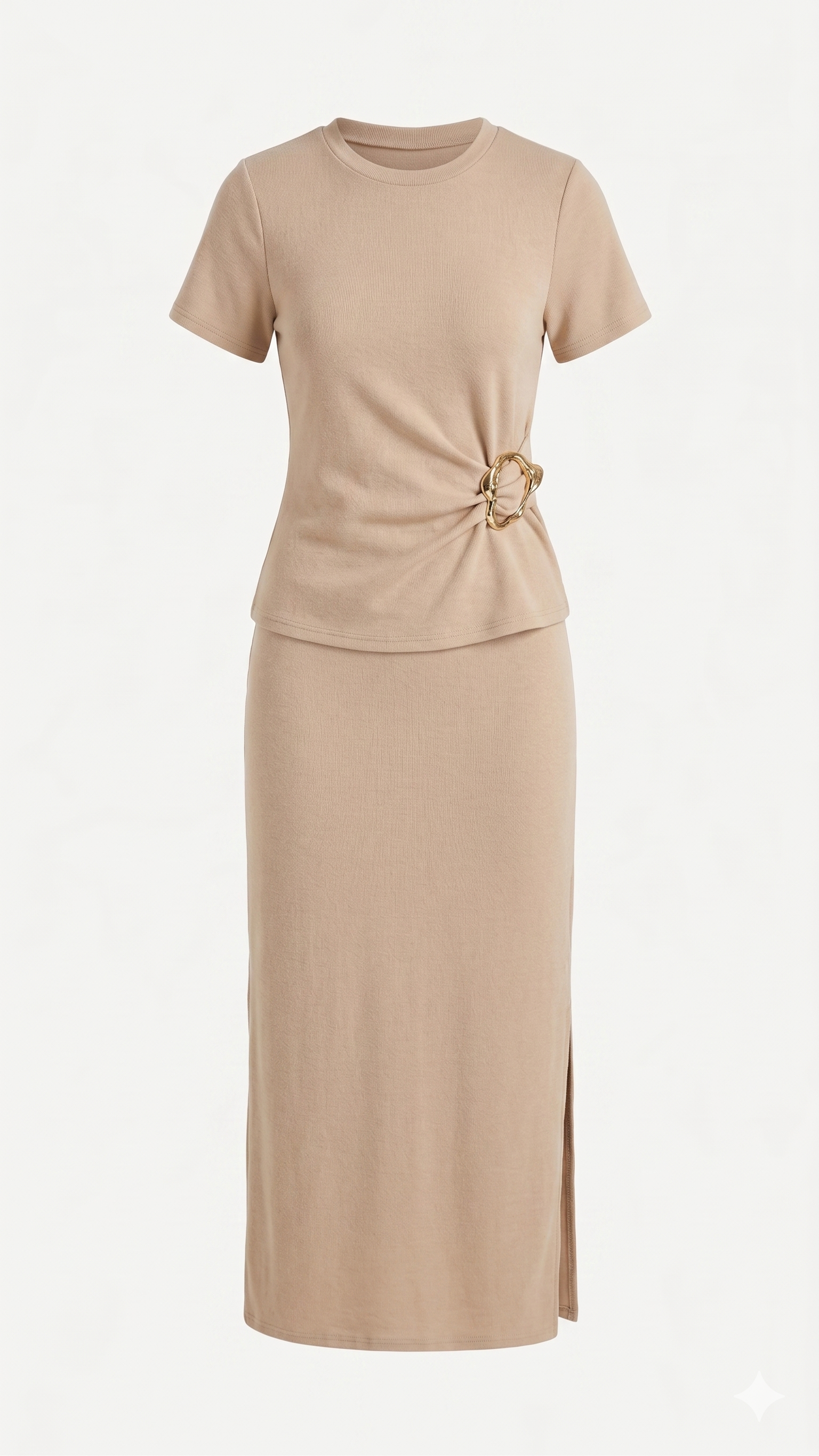 CONJUNTO MIDI CON DETALLE DE HEBILLA