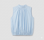 BLUSA SIN MANGAS CON LAZO EN LA ESPALDA