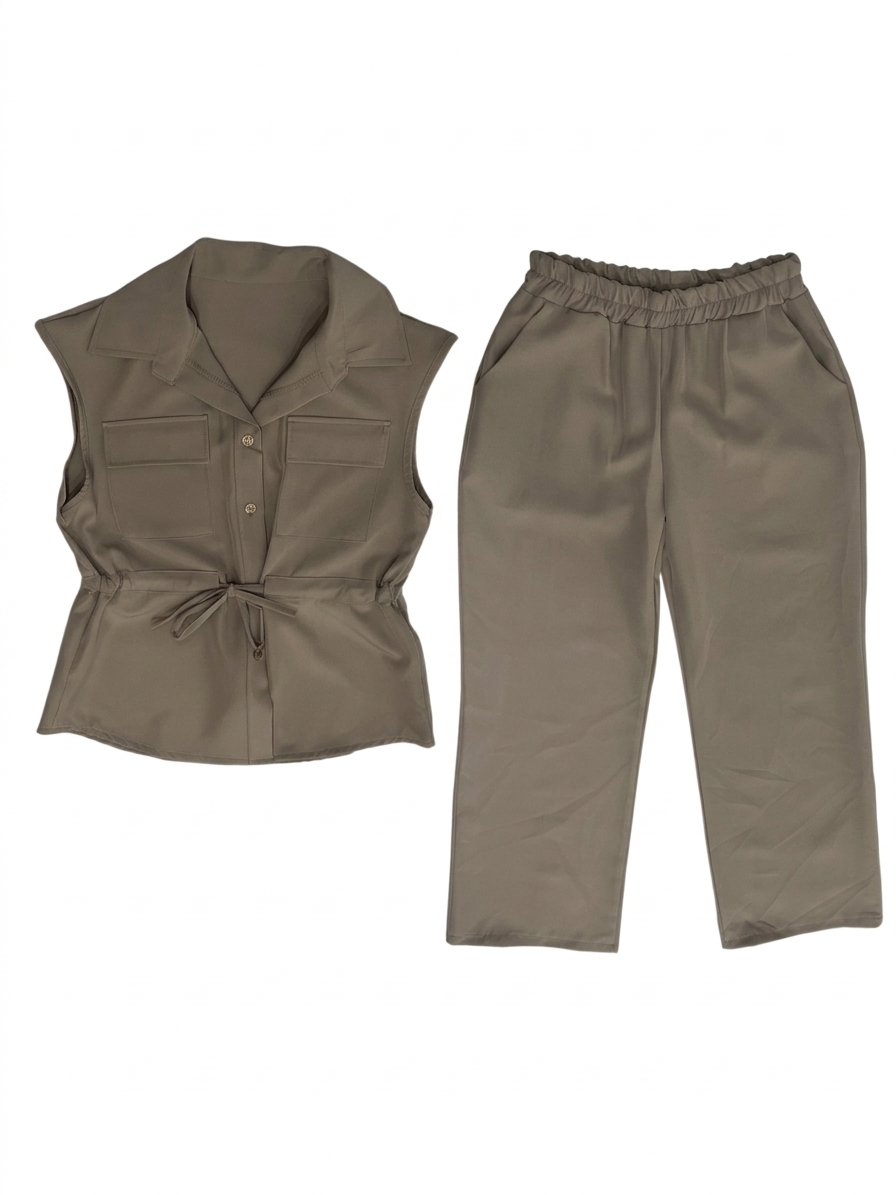 CONJUNTO MONOCROMATICO CON LAZO