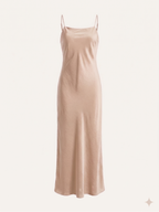 VESTIDO LARGO CON TIRANTES FINOS