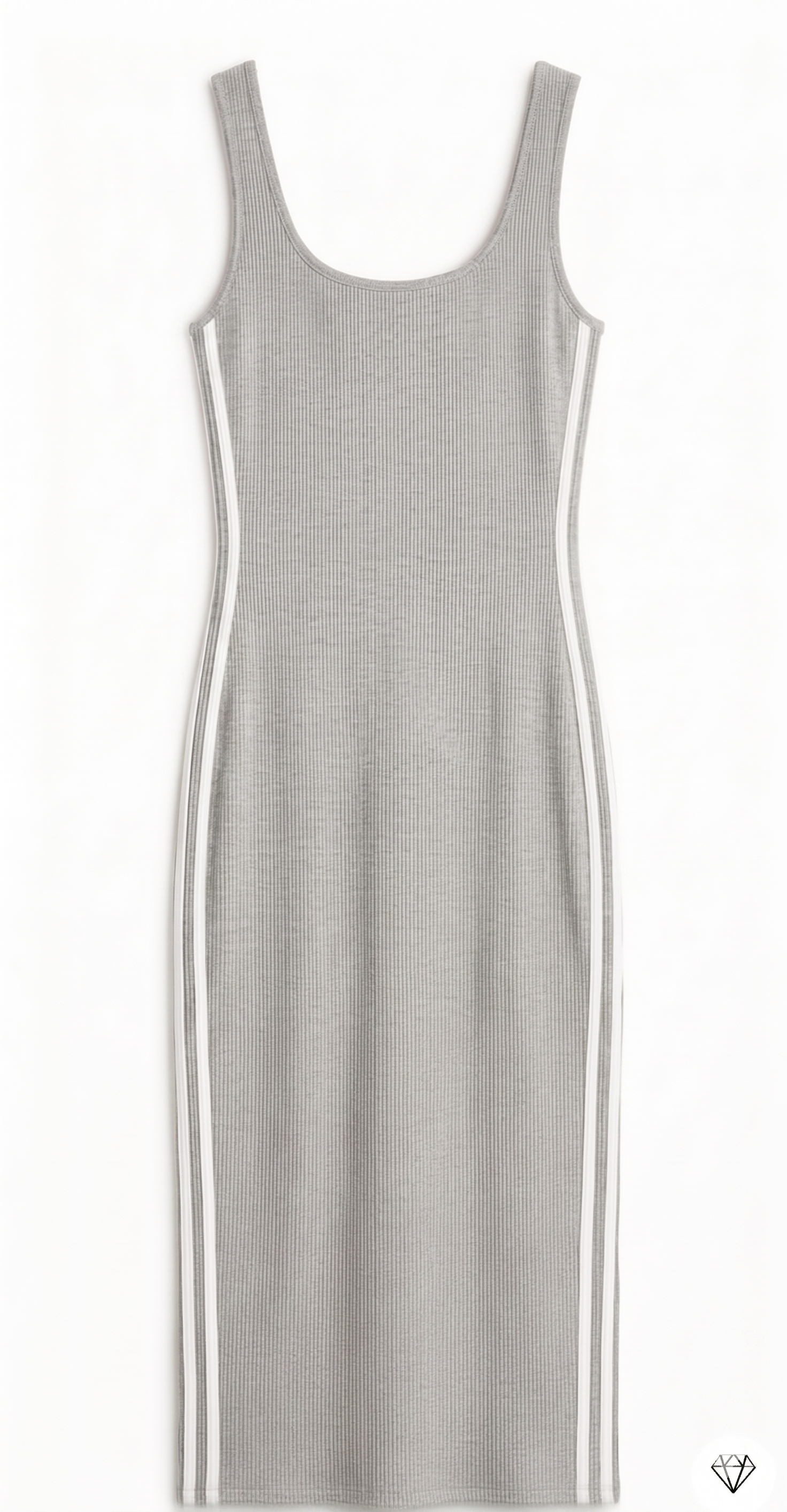 VESTIDO AJUSTADO CON DETALLE DEPORTIVO