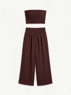 CONJUNTO BANDEAU FRUNCIDO