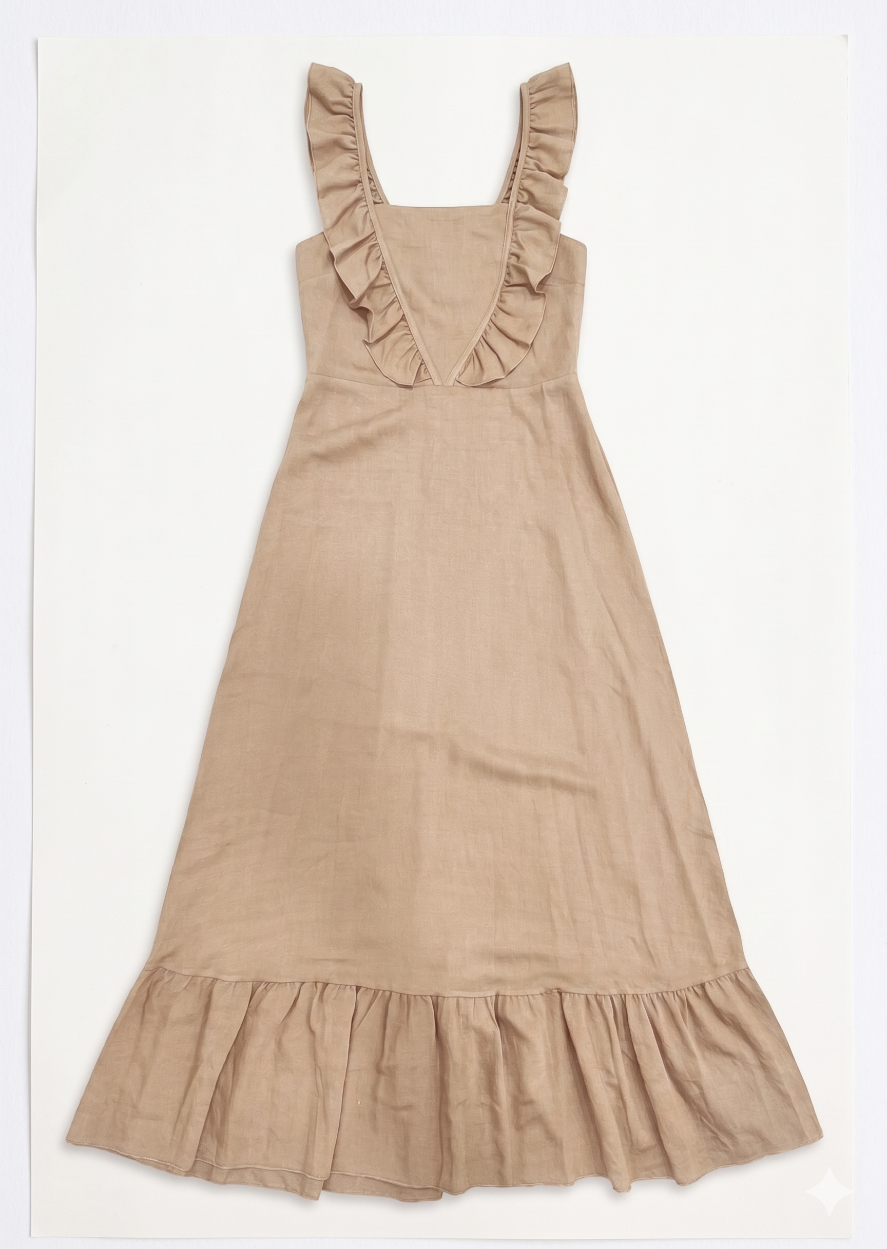 VESTIDO CON VOLANTES