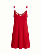 VESTIDO CORTO DE TIRANTES