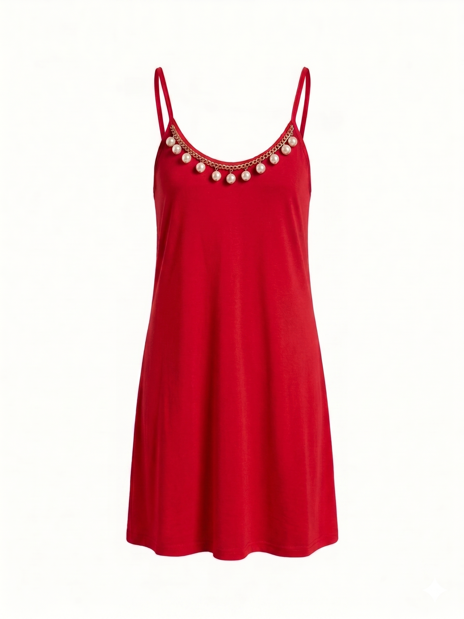 VESTIDO CORTO DE TIRANTES
