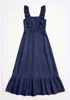 VESTIDO CON VOLANTES