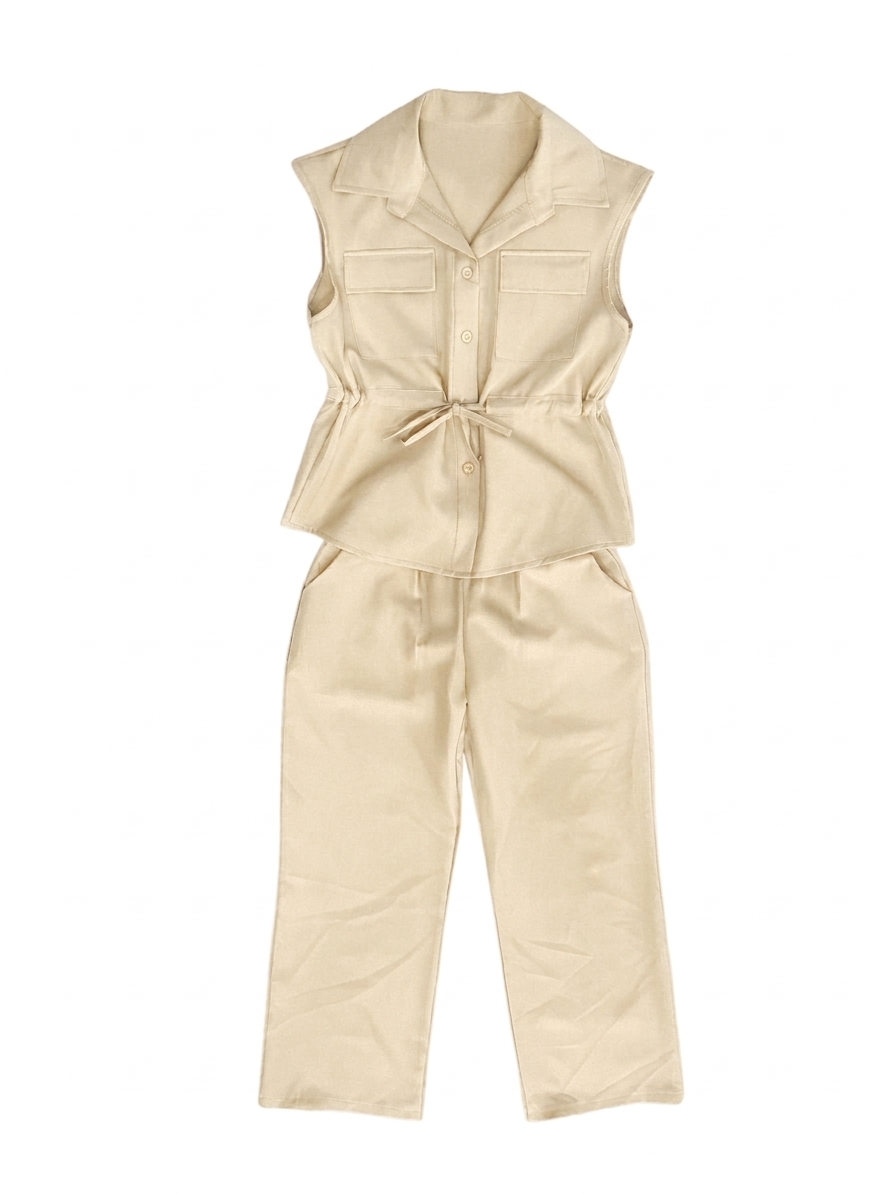 CONJUNTO MONOCROMATICO CON LAZO