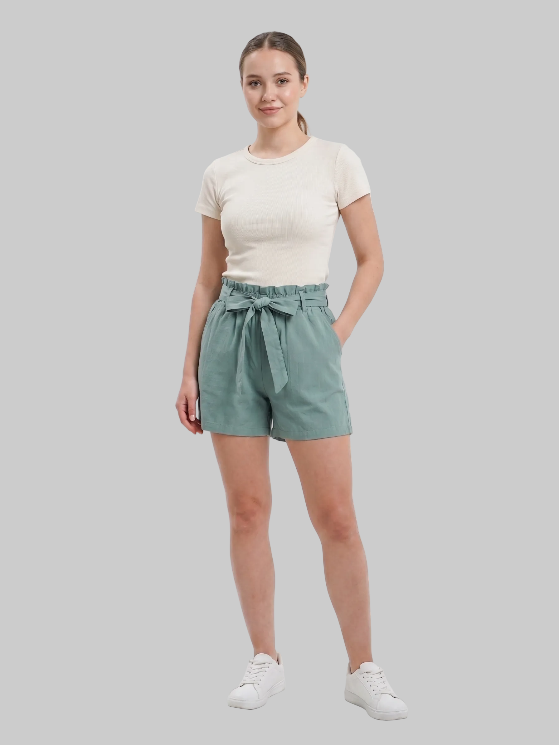 SHORT DE LINO