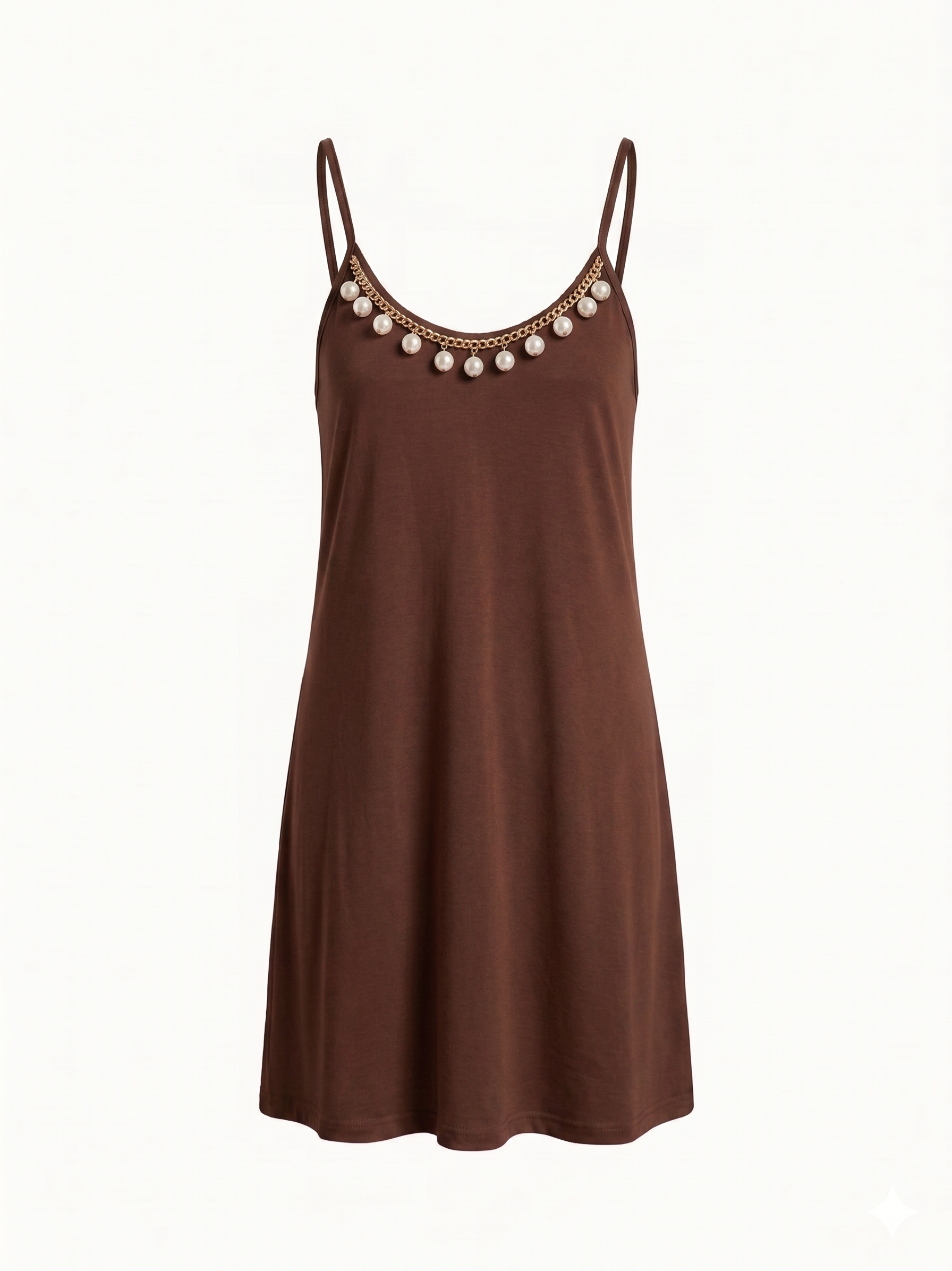 VESTIDO CORTO DE TIRANTES