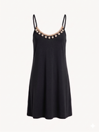 VESTIDO CORTO DE TIRANTES