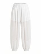 PANTALÓN JOGGER CON TRANSPARENCIA