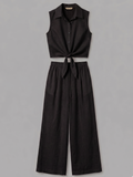 CONJUNTO BLUSA ANUDADA