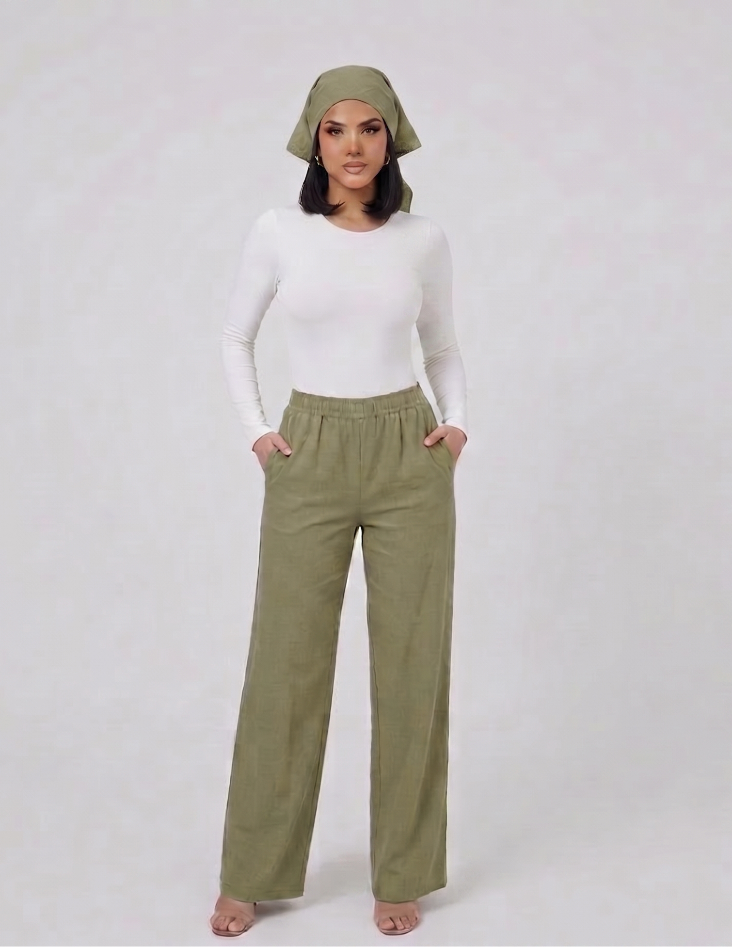 PANTALÓN CON PIEZA ASIMÉTRICA MULTIFUNCIONAL
