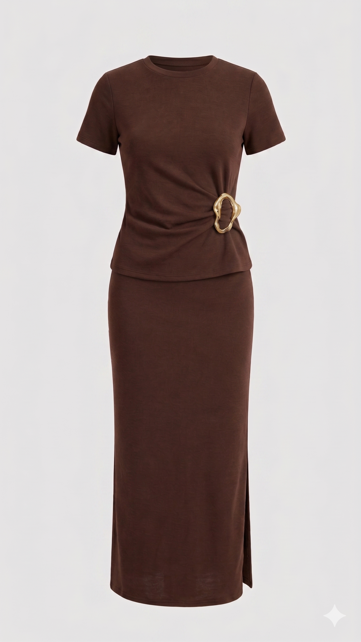 CONJUNTO MIDI CON DETALLE DE HEBILLA