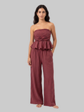 CONJUNTO BANDEAU CON VOLANTES