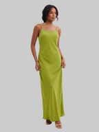 VESTIDO LARGO CON TIRANTES FINOS