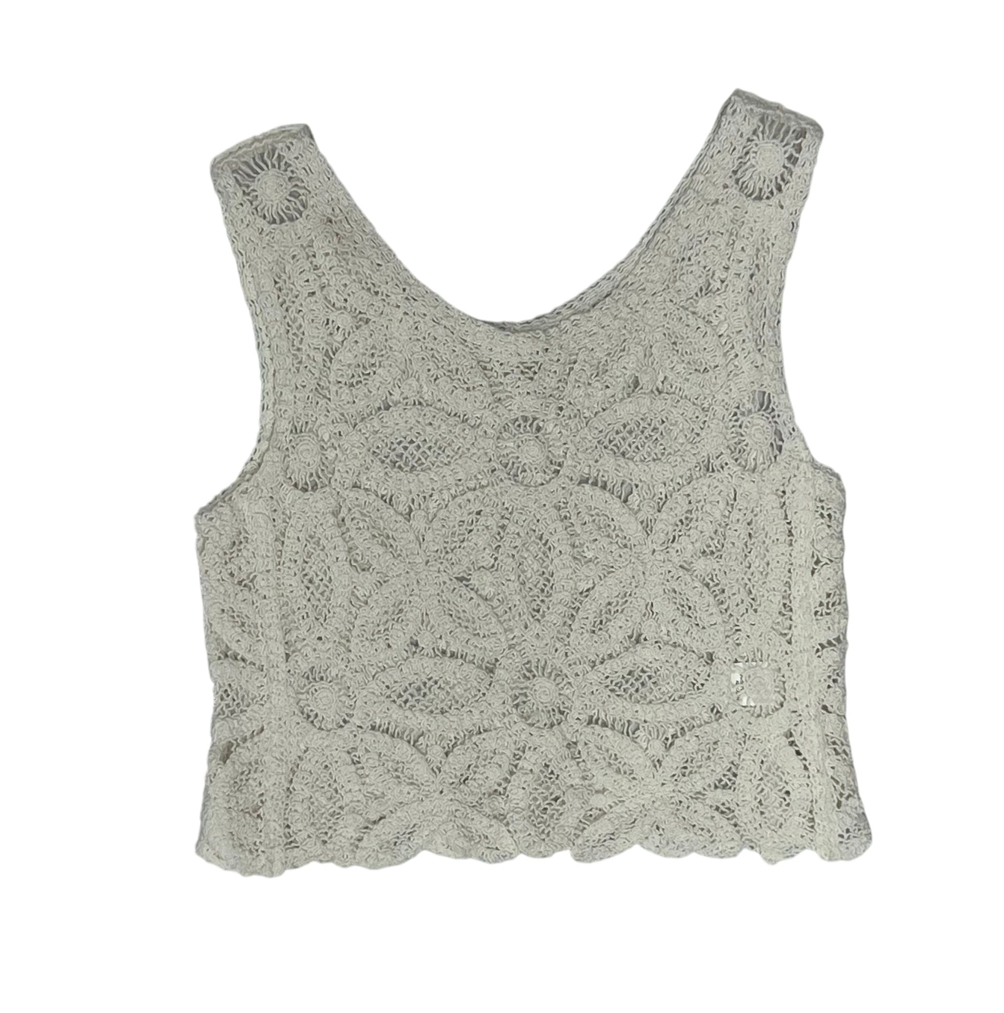 TOP EN CROCHET TIRANTE ANCHO